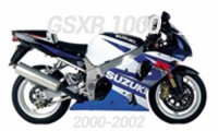 00-02 GSXR 1000 Verkleidungen