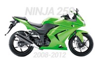 08-12 Ninja 250 Verkleidungen