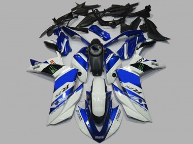 Weiß & Blau 15-18 R3 Motorrad Verkleidung