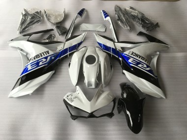 Weiß Blau & Schwarz 15-18 R3 Motorrad Verkleidung