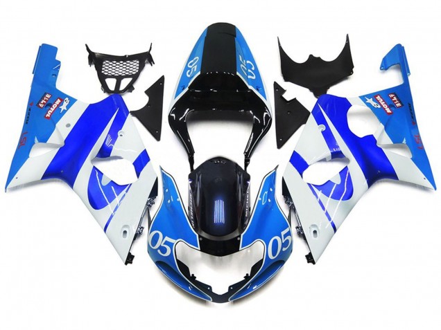 05 Glänzend Blau 00-02 GSXR 1000 Motorrad Verkleidung