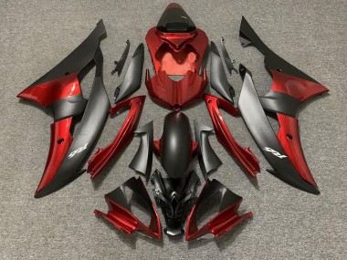 Benutzerdefiniert OEM Stil Rot / Schwarz 08-16 R6 Motorrad Verkleidung