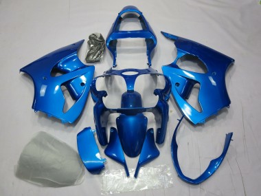 Blau 00-02 ZX6R Motorrad Verkleidung
