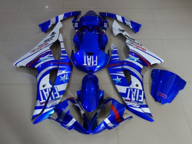Blau Glänzend Fiat 08-16 R6 Motorrad Verkleidung
