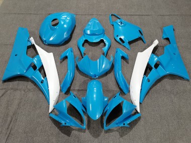 Blau & Weiß Mit Perle 06-07 R6 Motorrad Verkleidung