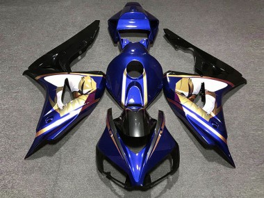 Blau & Orange Bull 06-07 CBR1000RR Motorrad Verkleidung