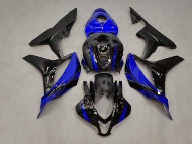 Blau & Schwarz 07-08 CBR600RR Motorrad Verkleidung