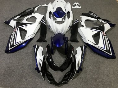 Blau Schwarz & Weiß 09-16 GSXR 1000 Motorrad Verkleidung