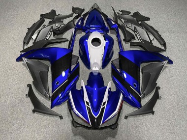 Blau Schwarz & Weiß 15-18 R3 Motorrad Verkleidung