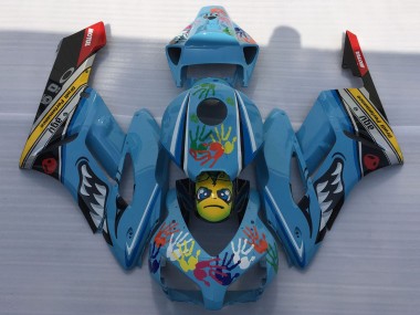 Blauer Hai 04-05 CBR1000RR Motorrad Verkleidung