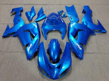 Blauer Ninja 06-07 ZX10R Motorrad Verkleidung