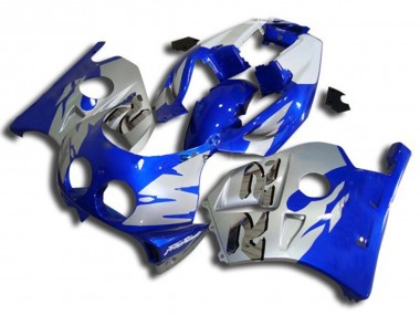 Blausilber & Weiß 90-98 CBR250RR Motorrad Verkleidung