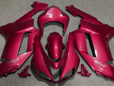 Candy Rot 07-08 ZX6R Motorrad Verkleidung