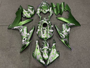Dunkelgrün Tarnung 04-06 R1 Motorrad Verkleidung