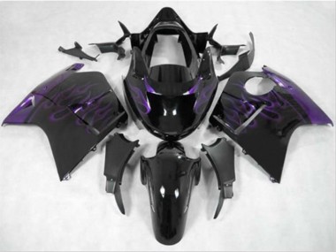 Dunkelviolett Flame 96-07 CBR1100XX Motorrad Verkleidung