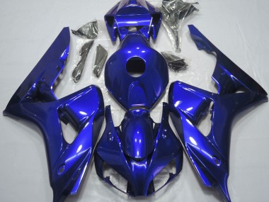 Einfarbig Blau 06-07 CBR1000RR Motorrad Verkleidung