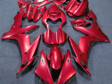 Einfarbig Rot 04-06 R1 Motorrad Verkleidung