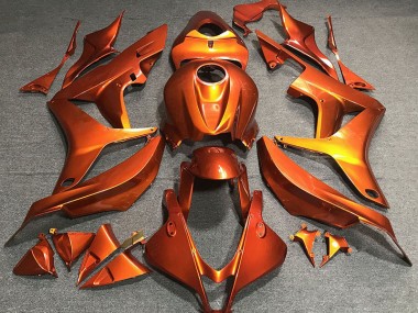 Flaches Orange 07-08 CBR600RR Motorrad Verkleidung
