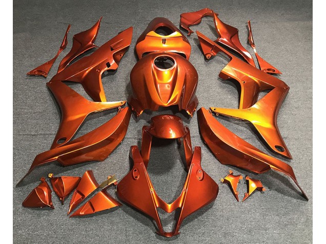 Flaches Orange 07-08 CBR600RR Motorrad Verkleidung