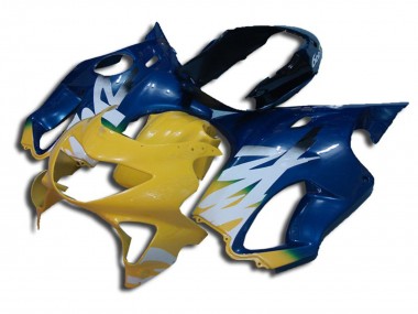 Gelb & Blau 99-00 CBR600 F4 Motorrad Verkleidung