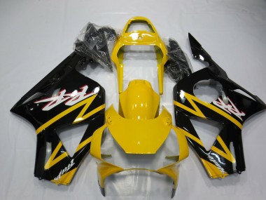 Gelb & Schwarz 02-03 CBR954RR Motorrad Verkleidung