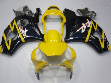 Gelb Schwarz 02-03 CBR954RR Motorrad Verkleidung