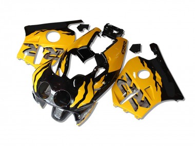 Gelb Schwarz Rr 90-98 CBR250RR Motorrad Verkleidung