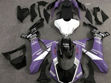 Glanz Lila Logo-Stil 15-19 R1 Motorrad Verkleidung