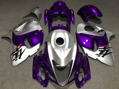 Glanz Lila & Silber 08-20 GSXR 1300 Motorrad Verkleidung