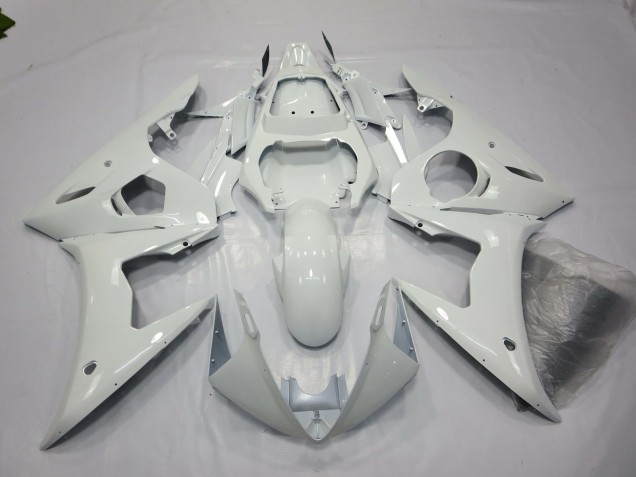 Glänzend Weiß 05 R6 Motorrad Verkleidung
