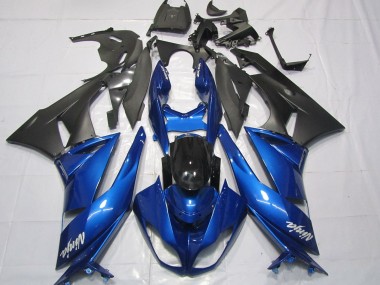 Glänzend Blau 09-12 ZX6R Motorrad Verkleidung