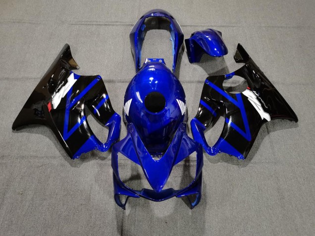 Glänzend Blau & Schwarz 04-07 CBR600 F4i Motorrad Verkleidung