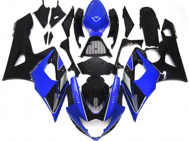 Glänzend Blau & Schwarz 05-06 GSXR 1000 Motorrad Verkleidung