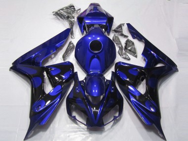 Glänzend Blau & Schwarz 06-07 CBR1000RR Motorrad Verkleidung