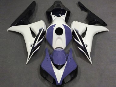 Glänzend Weiß Blau & Schwarz 06-07 CBR1000RR Motorrad Verkleidung