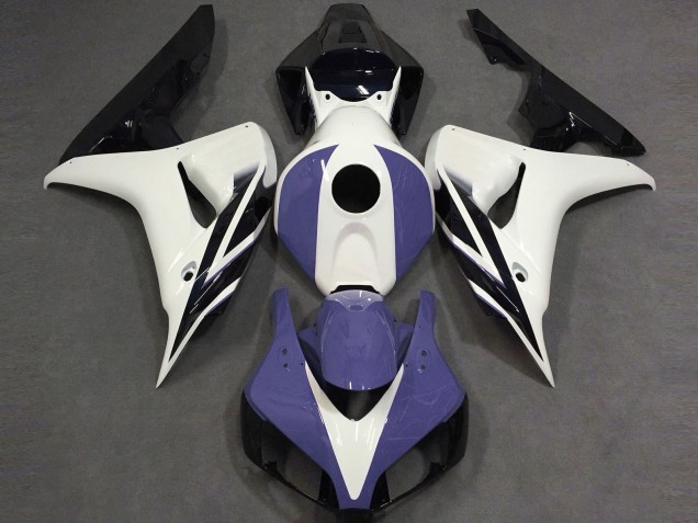 Glänzend Weiß Blau & Schwarz 06-07 CBR1000RR Motorrad Verkleidung