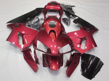 Glänzend Candy Red 03-04 CBR600RR Motorrad Verkleidung