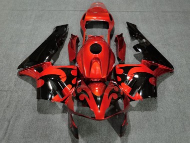 Glänzend Dunkelorange 03-04 CBR600RR Motorrad Verkleidung