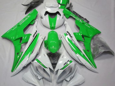 Glänzend Weiß & Grün 06-07 R6 Motorrad Verkleidung