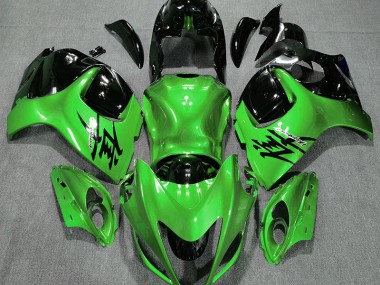 Glänzend Grün & Schwarz 08-20 GSXR 1300 Motorrad Verkleidung
