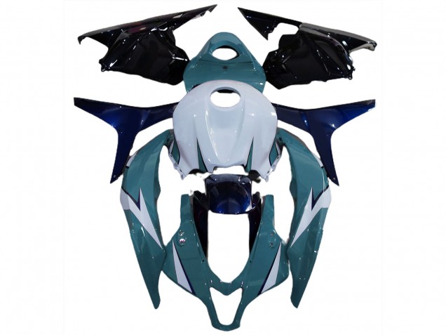 Glänzend Hellblau & Blau 09-12 CBR600RR Motorrad Verkleidung