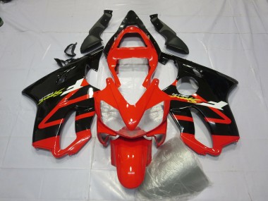 Glänzend Schwarz & Rot 01-03 CBR600 F4i Motorrad Verkleidung
