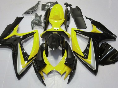 Glänzendes Gelb Ohne Abzeichen 06-07 GSXR 600-750 Motorrad Verkleidung