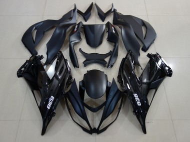 Glänzendes Schwarzes 636-Logo 07-08 ZX6R Motorrad Verkleidung