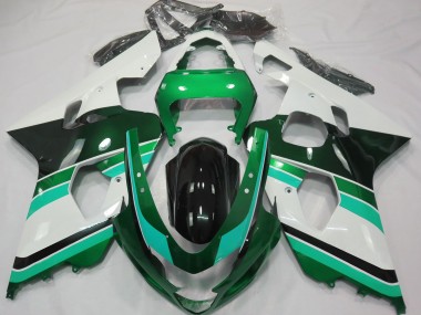 Glanzgrün & Grün 04-05 GSXR 600-750 Motorrad Verkleidung