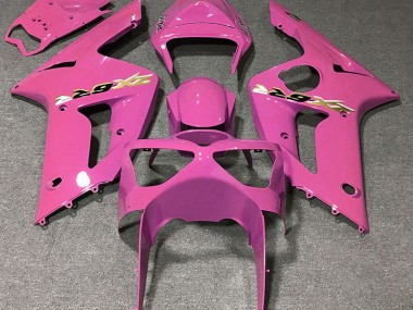 Glanzrosa 03-04 ZX6R Motorrad Verkleidung