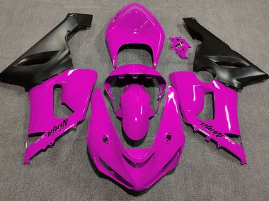 Glanzrosa 05-06 ZX6R Motorrad Verkleidung