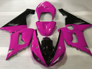 Glanzrosa & Schwarz 05-06 ZX6R Motorrad Verkleidung