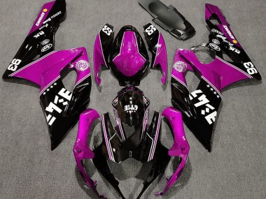 Glanzrosa & Schwarz Benutzerdefiniert 05-06 GSXR 1000 Motorrad Verkleidung