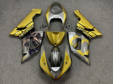 Gold & Silber 05-06 ZX6R Motorrad Verkleidung